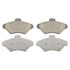 Wagner QC600 Disc Brake Pad Set Wagner Brake ThermoQuiet QC600 Ceramic Disc Brake Pad Set