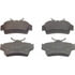 Wagner QC627 Disc Brake Pad Set Wagner Brake ThermoQuiet QC627 Ceramic Disc Brake Pad Set