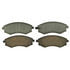 Wagner QC700 Disc Brake Pad Set Wagner Brake ThermoQuiet QC700 Ceramic Disc Brake Pad Set
