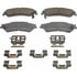 Wagner QC729 Disc Brake Pad Set Wagner Brake ThermoQuiet QC729 Ceramic Disc Brake Pad Set