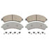 Wagner QC726 Disc Brake Pad Set Wagner Brake ThermoQuiet QC726 Ceramic Disc Brake Pad Set