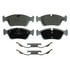 Wagner QC781A Disc Brake Pad Set Wagner Brake ThermoQuiet QC781A Ceramic Disc Brake Pad Set