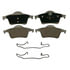 Wagner QC795 Disc Brake Pad Set Wagner Brake ThermoQuiet QC795 Ceramic Disc Brake Pad Set