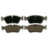 Wagner QC781 Disc Brake Pad Set Wagner Brake ThermoQuiet QC781 Ceramic Disc Brake Pad Set