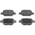 Wagner QC817 Disc Brake Pad Set Wagner Brake ThermoQuiet QC817 Ceramic Disc Brake Pad Set