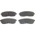 Wagner QC815B Disc Brake Pad Set Wagner Brake ThermoQuiet QC815B Ceramic Disc Brake Pad Set
