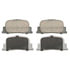 Wagner QC835 Disc Brake Pad Set Wagner Brake ThermoQuiet QC835 Ceramic Disc Brake Pad Set