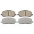 Wagner QC884 Disc Brake Pad Set Wagner Brake ThermoQuiet QC884 Ceramic Disc Brake Pad Set