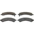 Wagner QC989 Disc Brake Pad Set Wagner Brake ThermoQuiet QC989 Ceramic Disc Brake Pad Set