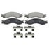 Wagner SX1010 Disc Brake Pad Set Wagner Brake SevereDuty SX1010 Disc Brake Pad Set