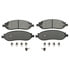 Wagner SX1068 Disc Brake Pad Set Wagner Brake SevereDuty SX1068 Disc Brake Pad Set