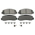 Wagner SX1069 Disc Brake Pad Set Wagner Brake SevereDuty SX1069 Disc Brake Pad Set