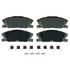 Wagner SX1767 Disc Brake Pad Set Wagner Brake SevereDuty SX1767 Disc Brake Pad Set