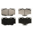 Wagner SX436A Disc Brake Pad Set Wagner SevereDuty SX436A Semi-Metallic Disc Brake Pad Set