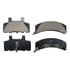 Wagner SX368 Disc Brake Pad Set Wagner SevereDuty SX368 Semi-Metallic Disc Brake Pad Set