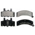 Wagner SX369 Disc Brake Pad Set Wagner Brake SevereDuty SX369 Disc Brake Pad Set