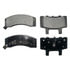 Wagner SX370 Disc Brake Pad Set Wagner Brake SevereDuty SX370 Disc Brake Pad Set