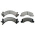 Wagner SX546 Disc Brake Pad Set Wagner Brake SevereDuty SX546 Disc Brake Pad Set