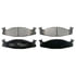 Wagner SX632 Disc Brake Pad Set Wagner Brake SevereDuty SX632 Disc Brake Pad Set