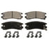 Wagner SX698 Disc Brake Pad Set Wagner Brake SevereDuty SX698 Disc Brake Pad Set