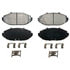 Wagner SX748 Disc Brake Pad Set Wagner Brake SevereDuty SX748 Disc Brake Pad Set