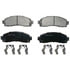 Wagner SX833 Disc Brake Pad Set Wagner Brake SevereDuty SX833 Disc Brake Pad Set