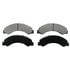 Wagner SX825 Disc Brake Pad Set Wagner Brake SevereDuty SX825 Disc Brake Pad Set