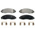Wagner SX962 Disc Brake Pad Set Wagner SevereDuty SX962 Semi-Metallic Disc Brake Pad Set