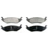 Wagner SX967 Disc Brake Pad Set Wagner Brake SevereDuty SX967 Disc Brake Pad Set