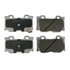 085-1908 by BECK ARNLEY - PREMIUM ASM BRAKE PADS