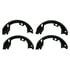 Wagner Z854 Parking Brake Shoe Wagner Brake Z854 Parking Brake Shoe