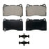 Wagner ZD1001 Disc Brake Pad Set QuickStop Ceramic Disc Brake Pad Set