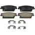 Wagner ZD1020A Disc Brake Pad Set QuickStop Ceramic Disc Brake Pad Set