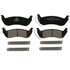 Wagner ZD1040B Disc Brake Pad Set QuickStop Ceramic Disc Brake Pad Set
