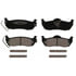 Wagner ZD1041 Disc Brake Pad Set QuickStop Ceramic Disc Brake Pad Set