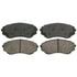 Wagner ZD1038 Disc Brake Pad Set QuickStop Ceramic Disc Brake Pad Set