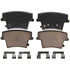 Wagner ZD1057B Disc Brake Pad Set QuickStop Ceramic Disc Brake Pad Set