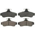 Wagner ZD1048 Disc Brake Pad Set QuickStop Ceramic Disc Brake Pad Set