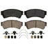 Wagner ZD1192 Disc Brake Pad Set QuickStop Ceramic Disc Brake Pad Set