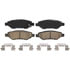 Wagner ZD1337A Disc Brake Pad Set QuickStop Ceramic Disc Brake Pad Set