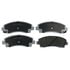 085-1955 by BECK ARNLEY - PREMIUM ASM BRAKE PADS