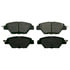 Wagner ZD1934 Disc Brake Pad Set Ceramic Brake Pads