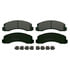 Wagner ZD2087 Disc Brake Pad Set Ceramic Brake Pads