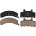 Wagner ZD215 Disc Brake Pad Set QuickStop Ceramic Disc Brake Pad Set