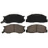 Wagner ZD263 Disc Brake Pad Set QuickStop Ceramic Disc Brake Pad Set