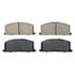 Wagner ZD242 Disc Brake Pad Set QuickStop Ceramic Disc Brake Pad Set