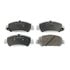 085-1970 by BECK ARNLEY - PREMIUM ASM BRAKE PADS