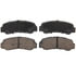 Wagner ZD305 Disc Brake Pad Set QuickStop Ceramic Disc Brake Pad Set