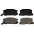 Wagner ZD309 Disc Brake Pad Set QuickStop Ceramic Disc Brake Pad Set