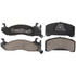 Wagner ZD310 Disc Brake Pad Set QuickStop Ceramic Disc Brake Pad Set
